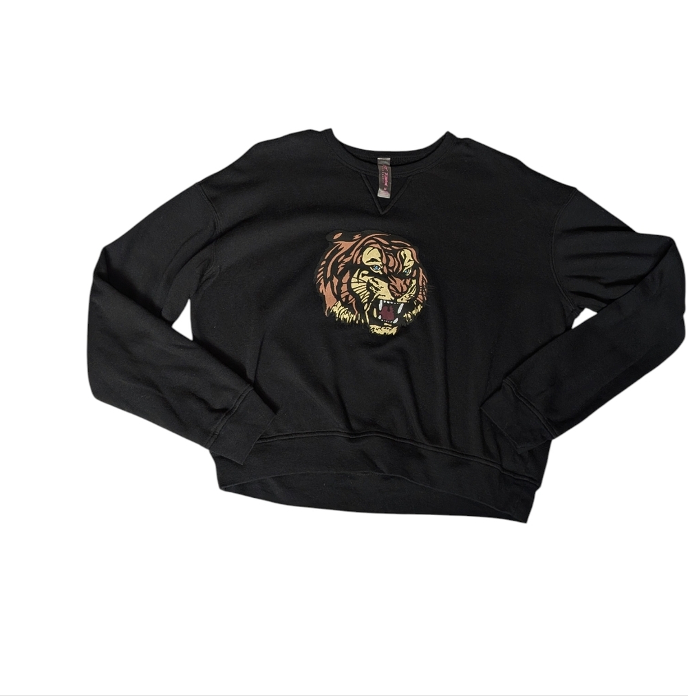 Betsey Johnson Tiger Sweatshirt Medium